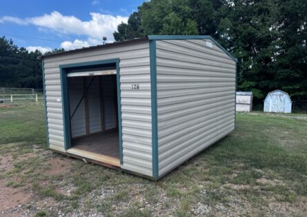 12x16 Storage Garage Shed - Scratch & Dent - Available Now - Stock #0622EP30538 thumbnail
